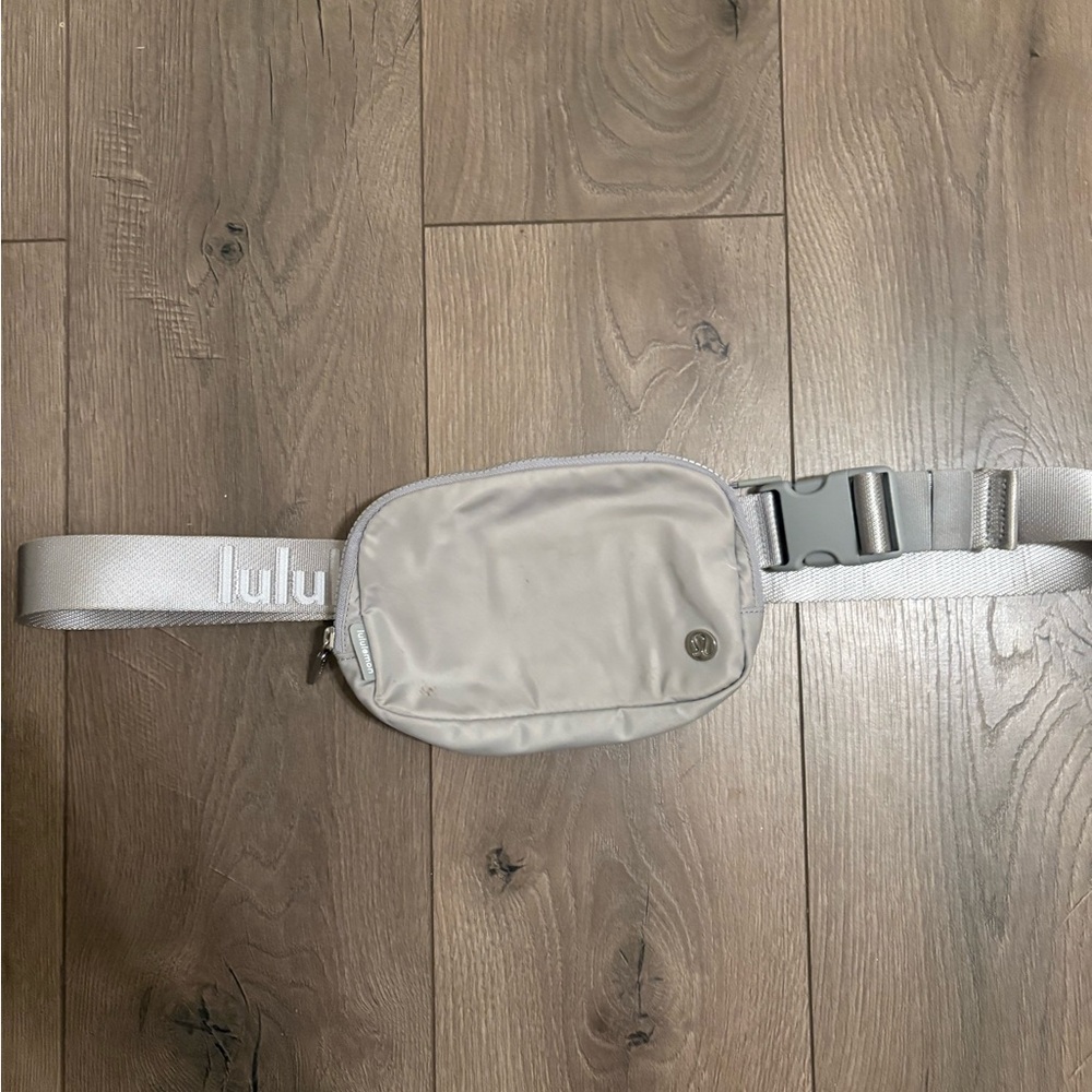 Lululemon Gray Belt Bag